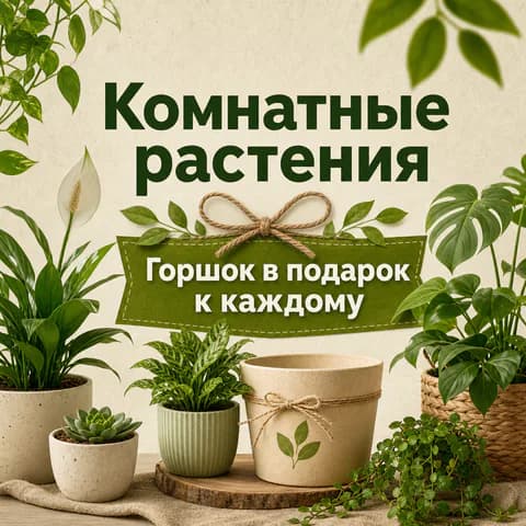 Пример баннера в стиле «Натуральное»